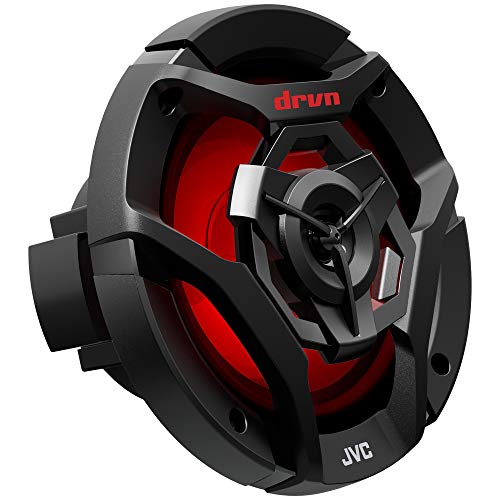 JVC CS-DR620MBL 6.5 Inch Car & Marine, Motor Sports, Car Audio Stereo 2- Way Speakers with Cool Built in RGB LED Lights, Weatherproof IPX5, 260 Watts, UV Protected Grills Included - Black JVC CS-DR620MBL 6.5 Inch Car & Marine, Motor Sports, Car Audio Stereo 2- Way Speakers with Cool Built in RGB LED Lights, Weatherproof IPX5, 260 Watts, UV Protected Grills Included - Black